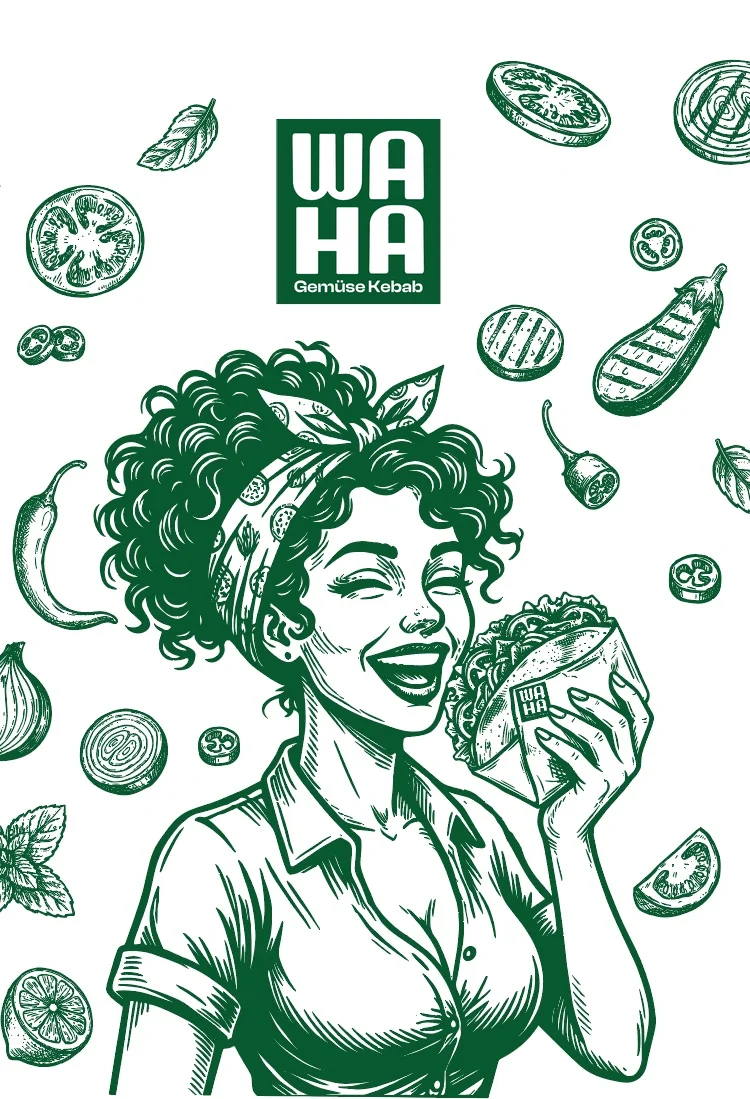 WAHA Gemüse Kebab